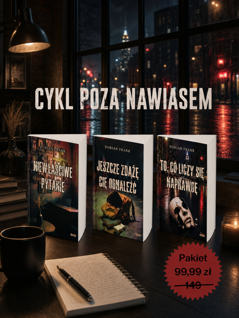 Okładka - Cykl Poza Nawiasem Doriana Franka