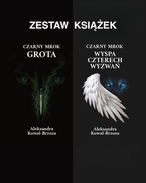 Okładka - Czarny Mrok. Zestaw