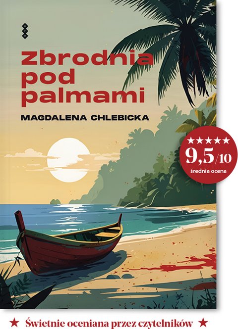 Okładka - Zbrodnia pod palmami