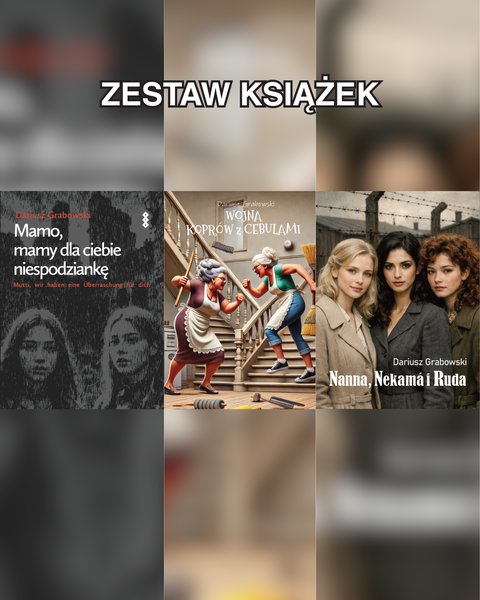 Okładka - Zestaw Książek Dariusza Grabowskiego